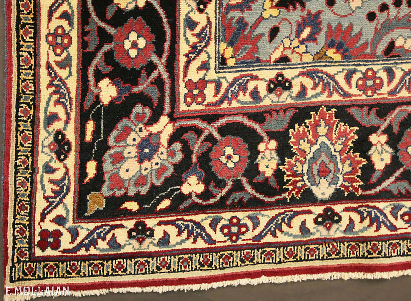 Antique Persian Tehran Rug n°:55682982